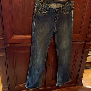 Rock & Republic Bootcut Studded Jeans. Midrise. Size 8M